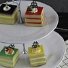 tiered dessert stand